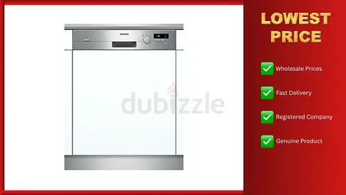 Siemens Built In Dishwasher SN54D500GC And 1 Tear Warranty