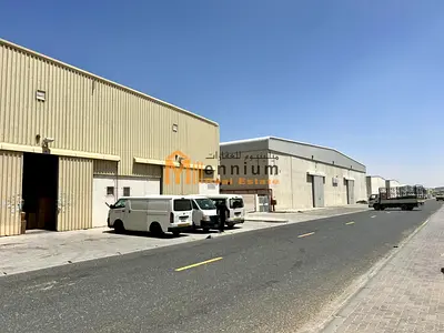Warehouses for sale in Al Sajaa—freehold ownership for all nationalities—offering a 10% annual return.