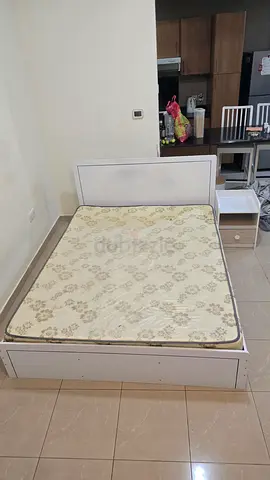 Single bed frame with mattress and storage - excellent condition