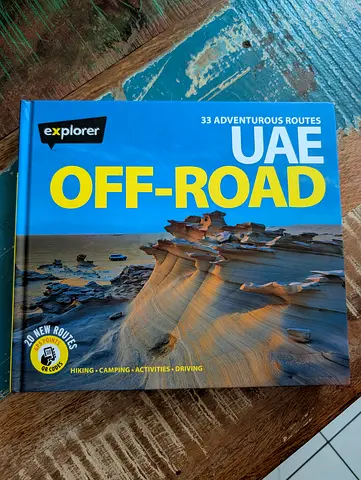 Like New! UAE Off-Road Explorer Guide Book – 6th Edition (Pristine Condition)