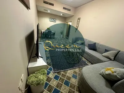 **Fully furnished two bedroom apartment for rent in Al Rashidiya 3 excellent furniture Al Thuraya 1 building prime location above Istanbul supermarket