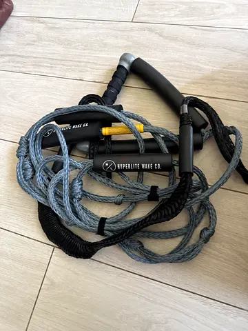 HyperLite wakeboard / waterski tow rope with handle, length 20ft