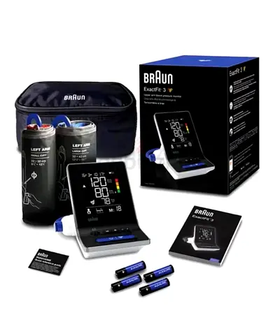 Braun Exact Fit 3 Blood Pressure BP monitor Brand New