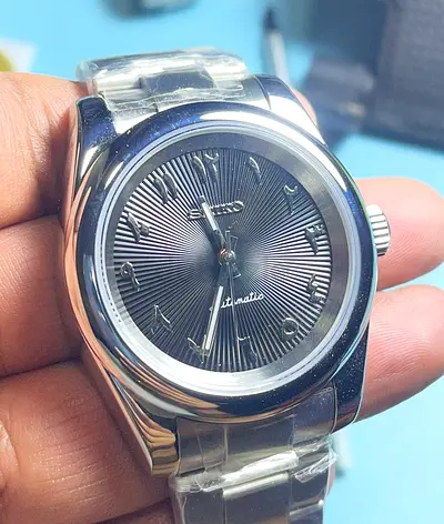 Seiko mod Arabic dial