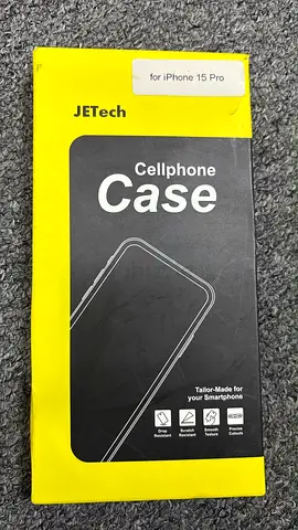 Jetech Cellphone Case for iPhone 15 Pro - New in Box