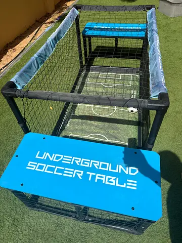 Undergound soccer table