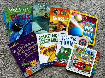 Books in English for the age 3 - until independent reading