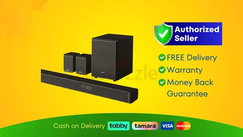 Hisense 5.1.2 Ch SoundBar with Subwoofer, AX5100G | Brand New | 01 Year Warranty | FREE Delivery