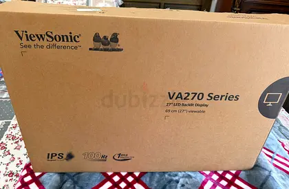ViewSonic 27 inch monitor new