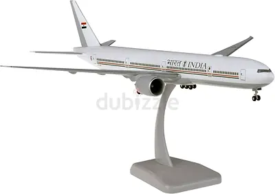 Die-cast India Government Boeing Airplane Model with Stand - 1:200 (White)