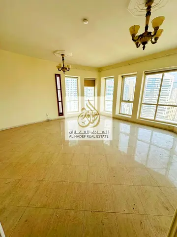2 Bedroom Apartment for Annual Rent in Al Khan Sharjah | Free AC | Free Gym & Pool | One Month Free