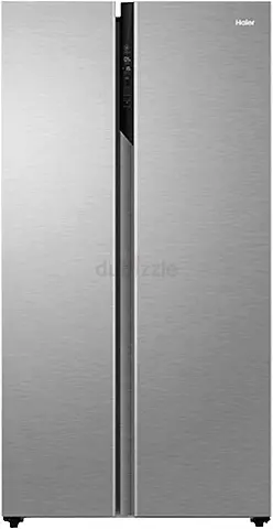 Haier Side-by-Side Stainless Steel Refrigerator Excellent Condition