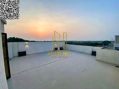 فرصة امتلاك فيلا احلامك تصميم مودرن مع روف و شامل رسوم التسجيل قريبة من المسجد و بسعر قابل للتفاوض