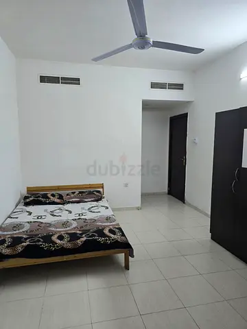 Furnished Big Master Bed Room with attached Bathroom 2000 AED Only