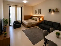 Rady for move Furnished 1bhk for rent