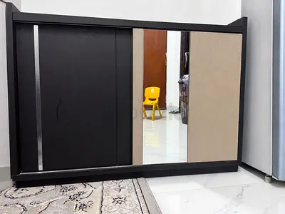 Shoe cabinet with mirror - excellent condition