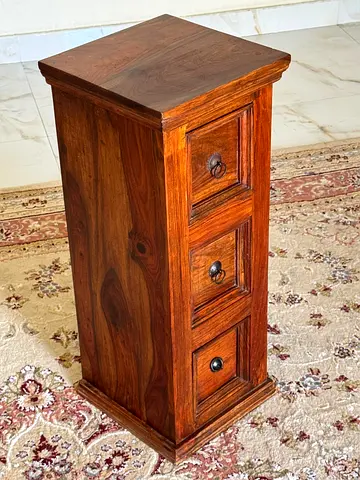 Mexico CD cabinet - small Dimensions: 30x30cm H 74cm