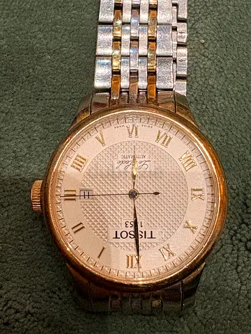 Tissot Le Locle Automatic Watch with Two-Tone Bracelet