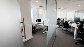 PRIME OFFICE | 10 GLASS PARTITION| BURJ KHALIFA VIEW