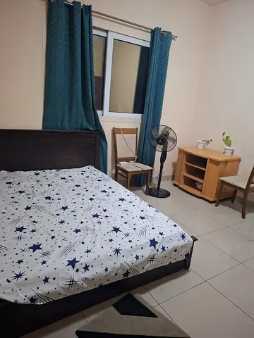 Furnished Room in Dubai/ Sharjah border available for family in 2BHK – Al Nahdha(including all)