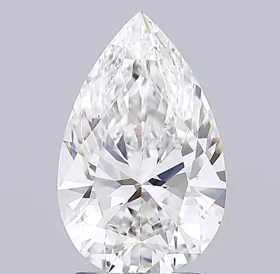 2.06 F VVS2 PEAR SHAPE LAB GROWN DIAMONDS FOR SALE IGI CERTIFIED