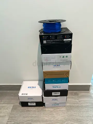 Bulk 3D Printer Filament Spools and Boxes - Sunlu and CC3D Brands