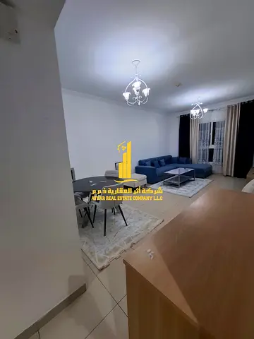 ✨ Luxury apartment for monthly rent, one bedroom and a hall with an open view, fully furnished with elegant furniture and a fully equipped kitchen