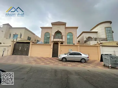 A golden opportunity to own a villa with a custom finish, including electricity, water, and air conditioning, opposite Ajman Academy and schools,