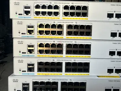 Stack of Cisco cbs 1300  Switches - Good Working Condition