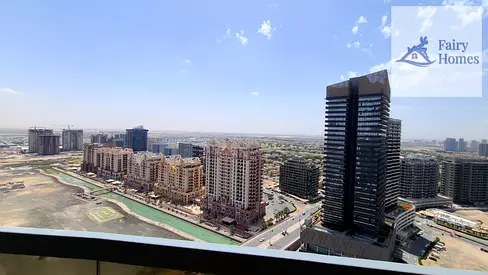 Stylish Studio | Balcony & Canal View | Hera Tower