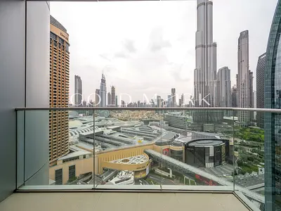 Full Burj Khalifa View | Luxurious | Vacant
