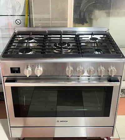 Bosch series8 gas cooker oven electric 90x60cm