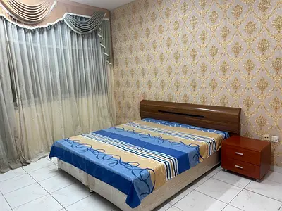 Fully furnished family room with balcony available in Ajman