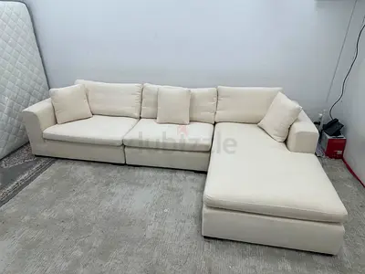 Like new condition marina home lshape sofa