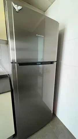 Ariston Double Door Refrigerator Silver