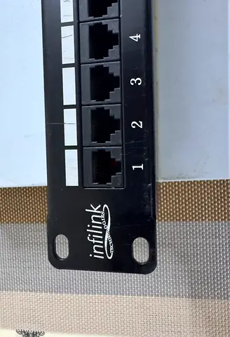 INFILINK 24 port patch panel