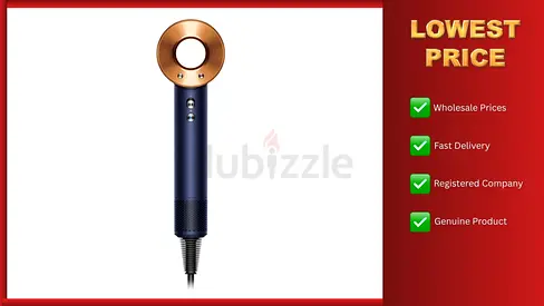 Dyson Supersonic™ Origin Hair Dryer HD08 (Blue/Gold)
