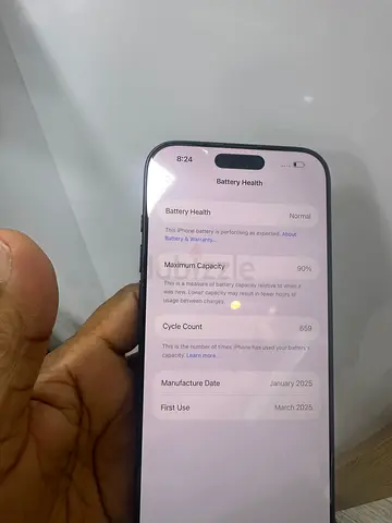 iPhone 16 Pro Max - 512GB black , Good Condition