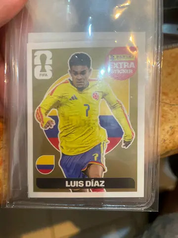 Luis diaz gold extra panini
