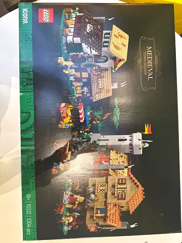LEGO Icons 10342 - Medieval Town Square -  Perfect Condition