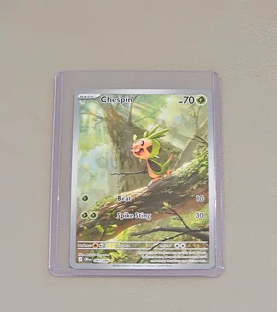 Chespin Pokémon TCG Card