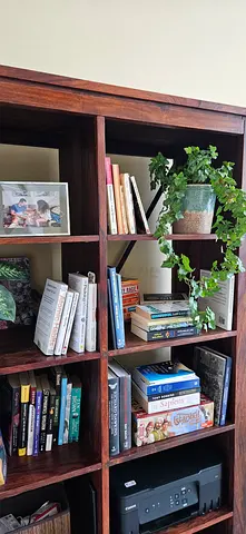 Wooden Bookshelf from Marina Homes
