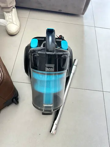 Bagless Canister Vacuum Cleaner - Works Well, Good Condition