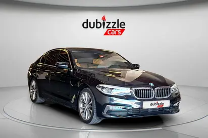 AED 1488/month | 2019 BMW 5-Series 530i Luxury Line | GCC Specs | Ref#470091