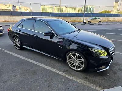 Merc E 300 2016 with special plate