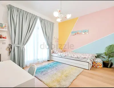 IKEA 2 single bed with storage white daybed with trundle in kids room - good condition .