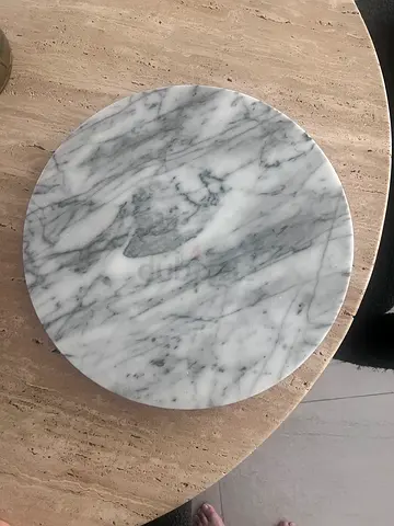 Marble lazy suzan kitchen
