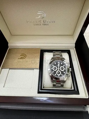 Patek Dior Limited Edition Chronograph Stainless Steel Watch No.77/300