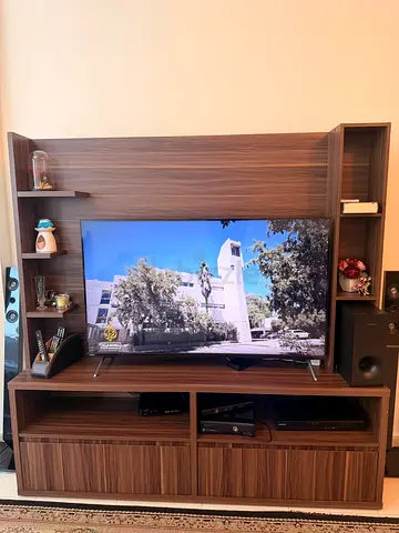 Philips 55 inch LED Smart TV and Home Centre TV Cabinet