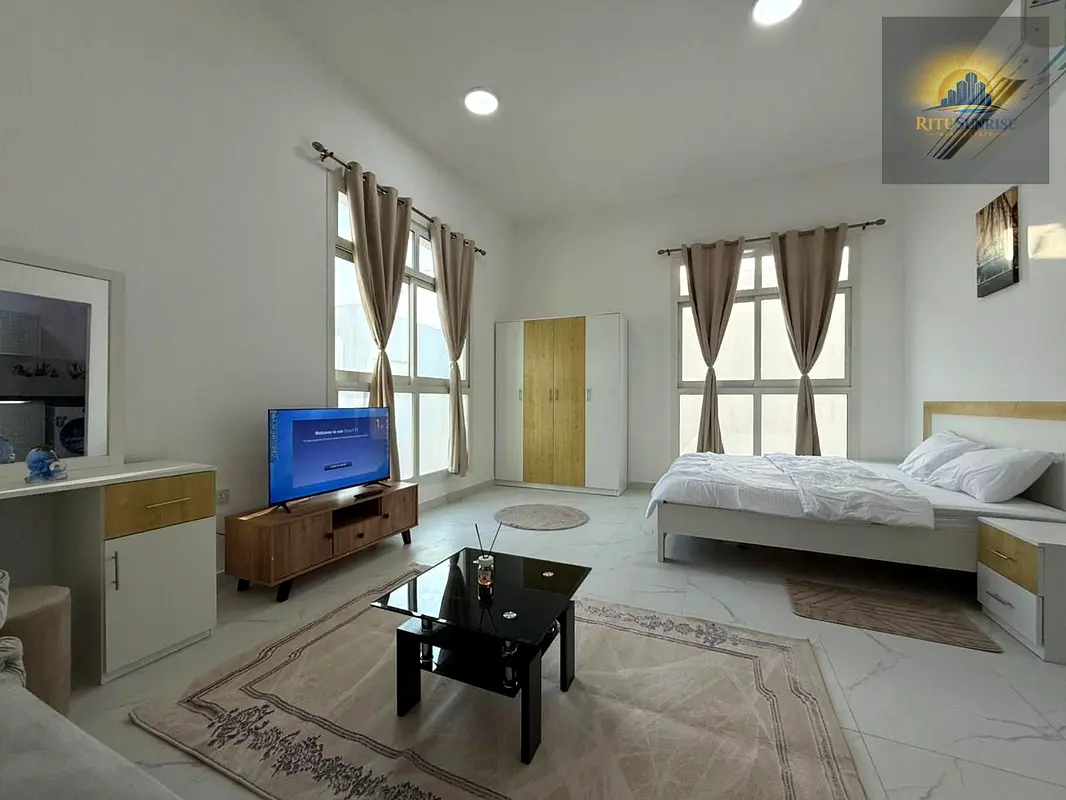 Brand New Stunning Fully Furnished Studio | Separate Kitchen | Monthly 3700 | Excellent Finishing | Sunny Sunlight Window